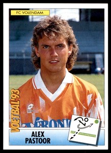 Panini Voetbal 93 (Netherlands) Alex Pastoor FC Volendam No. 170