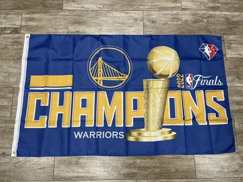 Golden State Warriors 2022 CHAMPIONS 3x5 Ft Banner Flag 2022 Playoffs The Finals Cover