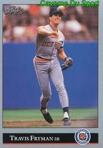 304 TRAVIS FRYMAN DETROIT TIGERS BASEBALL CARD LEAF 1992 - Bild 1 von 1