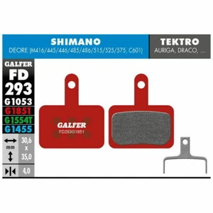 Galfer MTB Advanced Bremsbeläge TRP Extreme Wet FD293 G1851 - Bild 1 von 2