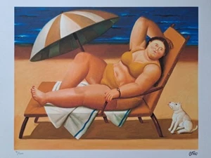 Fernando Botero Signed - Bather - Certificate - Picture 1 of 6