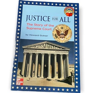 Children's Book By Howard Gutner Justice For All The Story Of The Supreme Court - Picture 1 of 3