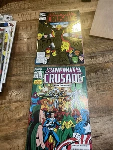 Infinity Crusade #1 & #2 Marvel Comics 1993 Lot | Thanos, Warlock, Silver Surfer - Picture 1 of 14