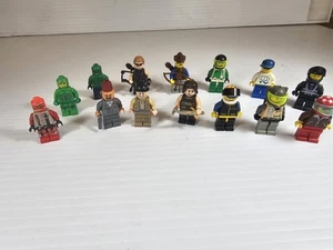 Lego Minifigure Lot (14 Figures) - Picture 1 of 17