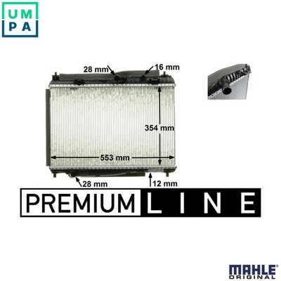 RADIATOR ENGINE COOLING CR 87 000P FOR FORD IKON/V FIESTA/VI/Van/MOVE CLASSIC - Image 1 of 4