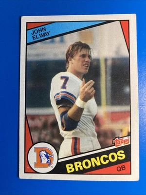 Topps John Elway #63 Rookie RC Broncos 1984 Foto 1 de 2