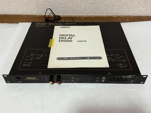 Yamaha Digital Delay Model D1500 Vintage Rack Mount Effects Processor Manual - Picture 1 of 3