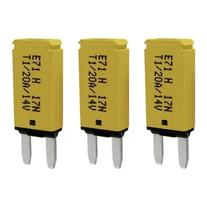 Mini cajero automático reinicio 20 amperios disyuntor fusible para autocaravana marina autocaravana...  - Imagen 1 de 4