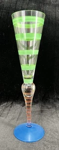 Orrefors Clown Glas Champagner 10 1/2" Anne Nilsson Schweden - signiert - Bild 1 von 4