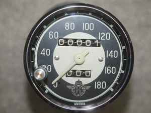 Velocímetro VDO HOREX Regina 06, 07,08,11,23, Ø 80 mm, 180 km/h, TKM, clásico - Imagen 1 de 2