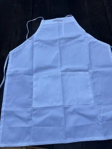 The Pampered Chef Full-Length Apron Pockets White - Picture 1 of 8