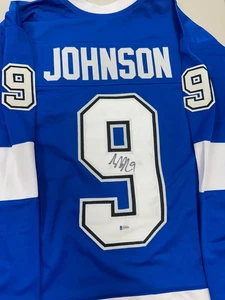 Tyler Johnson Signed Autographed Tampa Bay Lightning Adidas Jersey Beckett - Picture 1 of 7