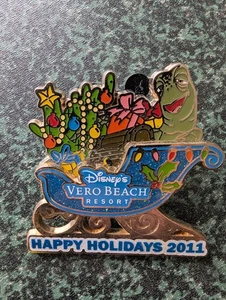 DISNEY WDW Happy Holidays 2011 AP (Artists Proof) Vero Beach Resort Pin LE 1000 - Picture 1 of 2