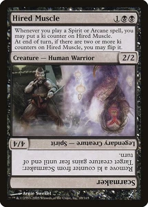 (2x) HIRED MUSCLE // SCARMAKER - Betrayers of Kamigawa MTG Magic the Gathering - Picture 1 of 5