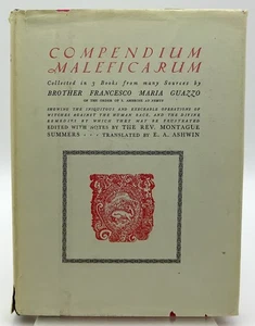 Compendium Maleficarum Francesco Guazzo Hardcover HB 1970 Witchcraft Summers - Bild 1 von 7