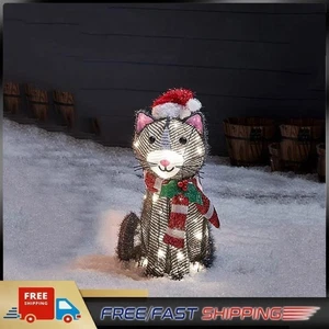 Weihnachten-LED-beleuchtete-Tier-Figur-im-Freien-Patio-Dekorationen - Bild 1 von 19