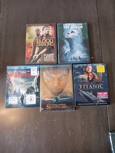 Assorted Leonardo DiCaprio Movies DVDs & Blu-Rays Some Sealed Your Choice - Imagen 1 de 21