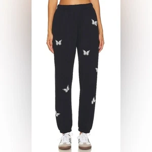 Lauren Moshi Damen Chantria Optimist Butterfly Jogginghose in Navy/Weiß Gr. M - Bild 1 von 7