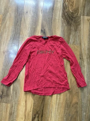 DKNY LONG SLEEVED GIRLS TOP SIZE 4 Years - Image 1 of 4