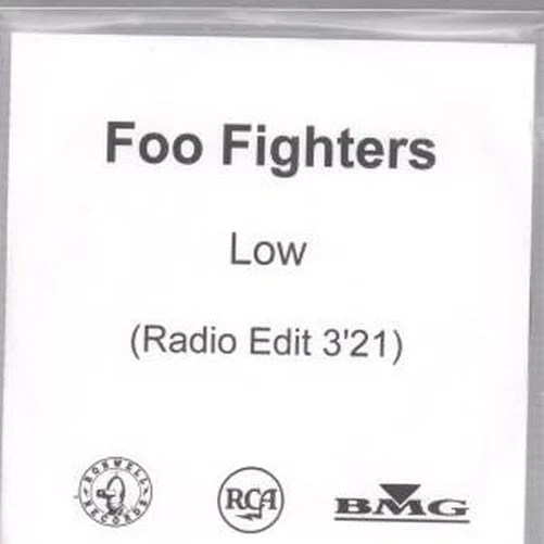 Foo Fighters Low CDr Europe Rca 2003 promo cd-r in company design title sleeve - Bild 1 von 1