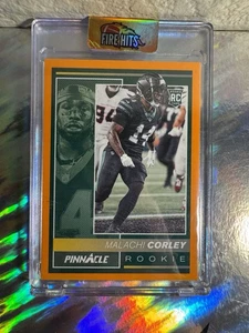 2024 Encore Pinnacle- Malachi Corley Rookie Orange RC #270 New York Jets /99 - Picture 1 of 3
