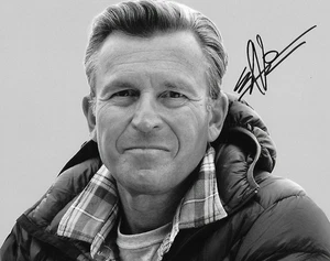 Ed Viesturs signed 8x10 Foto Bergsteigen Everest RARE COA LOOK! - Bild 1 von 1