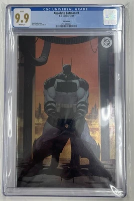 ABSOLUTE BATMAN #1 CGC 9.9 COMO NUEVO CVR A NICK DRAGOTTA LÁMINA VIRGEN 2024 PROSHIPPER Foto 1 de 3
