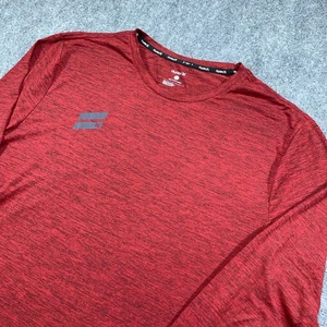 Camisa Hurley Performance Hombre L Roja Brezo Manga Larga Ligera Elastizada - Imagen 1 de 8