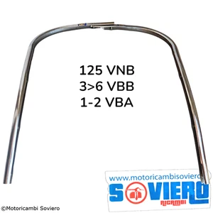 Bordo Scudo Acciaio 2 Pezzi Lucidato Vespa 125 VNB 3>6 VBB 1-2 VBA - Imagen 1 de 1