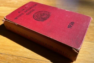 vtg 1936 AMC White Mountain GUIDE book NH club 1946 Mount Washington Cutter map - Picture 1 of 12