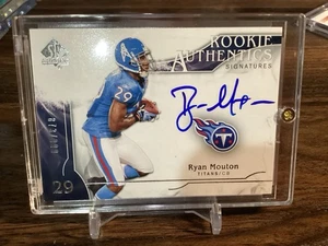 2009 SP Authentic AUTOGRAPHS #328 Ryan Mouton RC 873/999 Tennessee Titans - Picture 1 of 2