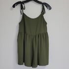 Urban Outfitters Tie-Strap Frock Romper/ Xs.
