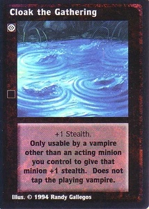 12 x Cloak the Gathering VTES CCG Jyhad Edition - Picture 1 of 1