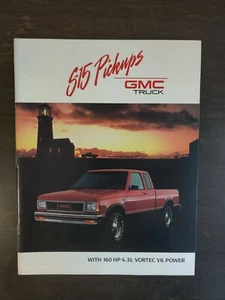 Camionetas GMC S-15 1988 vintage folleto original a todo color - Imagen 1 de 1