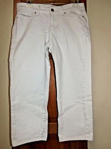 Capris LEVI'S Slight Curve Classic 28 blanco mezcla de algodón - talla 28 - Imagen 1 de 5
