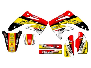 2003-2013 CR 85 RICOCHET Yellow Senge Graphics Kit Compatible with Honda - Picture 1 of 4