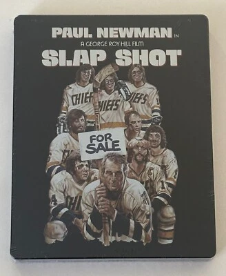 Slap Shot (Blu-ray, 1977) Shout Factory - Steelbook - Paul Newman - BRAND NEW! Foto 1 de 4