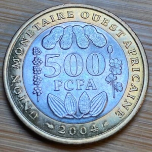 TRÈS BELLE PIECE DE 500 FRANCS AFRIQUE DE L’OUEST 2004 (1219) - Picture 1 of 2