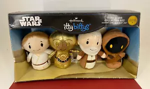 Hallmark ☆ ITTY BITTYS ☆ Star Wars Collector Set - C-3PO Ob Wan Soft Toy Plush - Bild 1 von 5