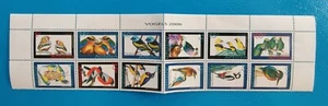 NETHERLAND ANTILLES 2006 BIRDS 12v - WOODPECKER KINGFISHER TIT - bird stamps MNH - Picture 1 of 1
