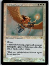 FOIL Blinding Angel | MtG Magic Nemesis QN | English | LP