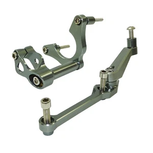 Gray Steering Stabilizer Damper Bracket For KAWASAKI Z900 ZR900 2017-2021 - Picture 1 of 7