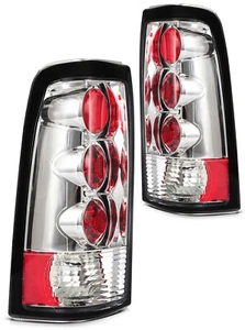 For 2002-1999 Chevy Silverado GMC Sierra 1500 2500 Red LED Tail Light Brake Lamp - Picture 1 of 8