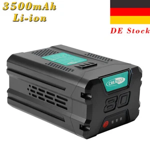 80V 3.5Ah Al litio Batteria per GreenWorks GBA80200 G80B4 GBA80500 GBA80400 - Foto 1 di 11