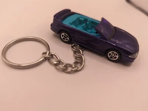 Limited Edition 1996 Convertible Purple Rare Keychain Keyring Ford Mustang GT... - Picture 1 of 6