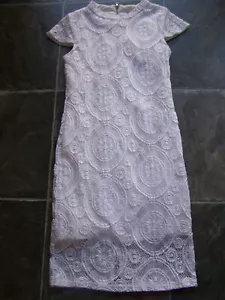 Girl's Bardot Junior White Lace Dress Size 14 EC - Picture 1 of 1