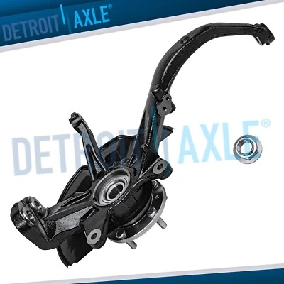 Front Left Steering Knuckle & Wheel Hub Bearing for Ford Fusion MKZ Zephyr Milan - Image 1 of 4