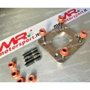 Kit Flangia Montaggio TD04 turbina Fiat 500 Abarth 1.4 T-Jet Turbo Adattamento - Bild 1 von 3