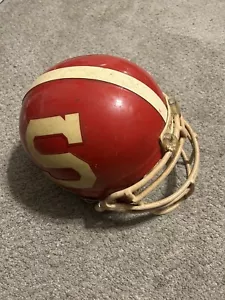 Vintage Riddell PAc 44 Helment  Game worn NC State Helmet red  - Picture 1 of 10