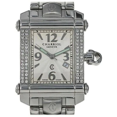 Most-Iconic Charriol Columbus Men Watch Luxury With Diamonds Original Swiss - Image 1 of 4